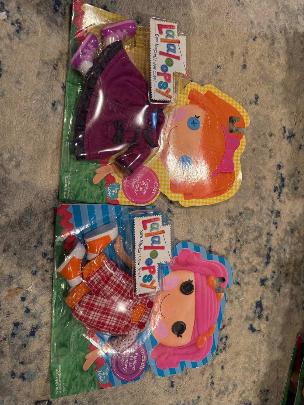 Pack of 2 Lalaloopsy Doll Clothing Sets – New in Original Packaging